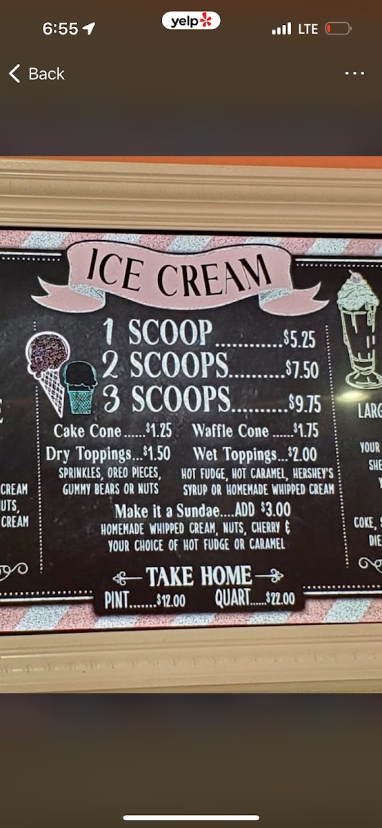 Ice Cream Shoppe of Destin, FL Menu - Image 6